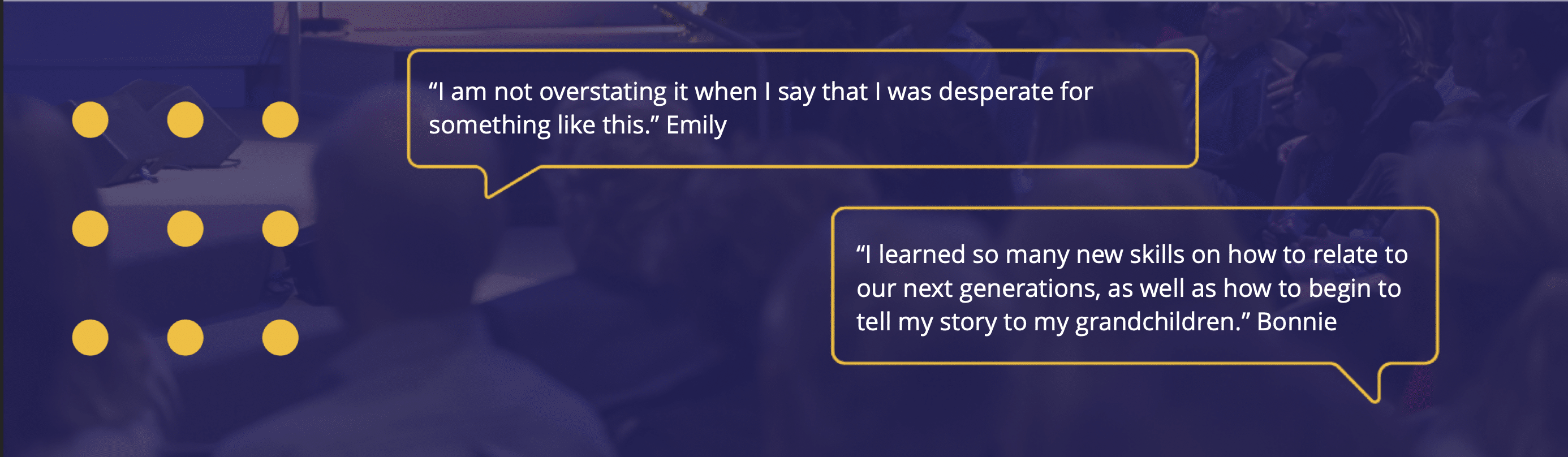 Summit Testimonials - The Legacy Imperative